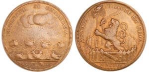 Pays-Bas méridionaux - Jeton - Les 7 provinces, 1702