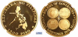 Philippines - République (1946 à nos jours) - 1500 Piso 1976