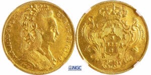 Portugal - Marie Ier (1786-1799) - Peça (6.400 reis) 1792 Lisbonne