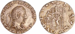 Royaume de Bactriane - Hermaios - Tétradrachme (40-1 av. J.-C.)
