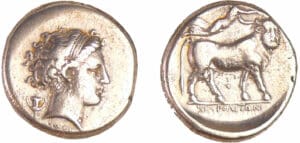 Campanie - Néapolis - Didrachme (340-241 av. J-C)