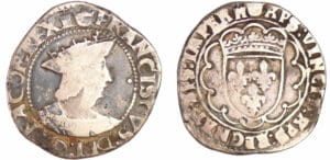 François 1er (1515-1547) - Teston - 4ème type - Rouen