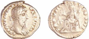 Lucius Vérus - Denier (168, Rome) - L'Equité