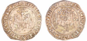 Brabant - Marie de Bourgogne - Double briquet 1478 (Anvers)