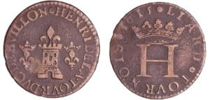 Champagne - Henri de la Tour - Liard 1615