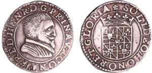 Principauté d'Orange - Frédéric-Henri - Teston