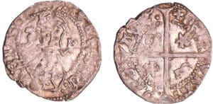 Principauté d'Orange - Jean II de Chalon - Double de billon (Orange)