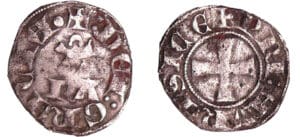Principauté d'Orange - Raymond III - Petit denier ou Obole au cornet (Orange)