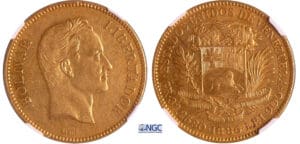 Vénézuela - 100 bolivares 1886