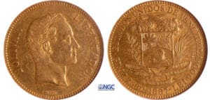 Vénézuela - 100 bolivares 1887