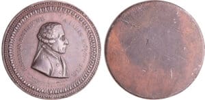 France - Révolution - Médaille éxécution de J. Silvain Bailly, 1793