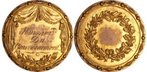 France - Révolution - Médaille huissier du gouvernement