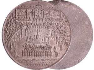 France - Révolution - Médaille uniface, confédération des français au Champs de Mars, 14 juillet 1790