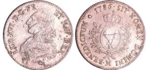 Louis XVI (1774-1792) - Ecu aux branches d’olivier - 1786 M (Toulouse)
