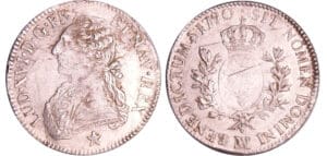 Louis XVI (1774-1792) - Ecu aux branches d’olivier - 1790 MA (Marseille)