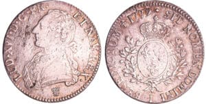 Louis XVI (1774-1792) - Ecu aux branches d’olivier - 1779 I (Limoges)