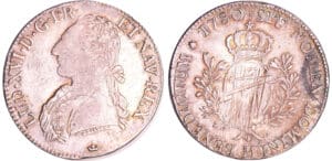 Louis XVI (1774-1792) - Ecu aux branches d’olivier - 1780 M (Toulouse)
