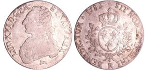 Louis XVI (1774-1792) - Ecu aux branches d’olivier - 1783 R (Orléans)