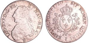 Louis XVI (1774-1792) - Ecu aux branches d’olivier - 1780 I (Limoges)