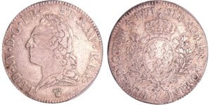 Louis XV (1715-1774) - Ecu à la vieille tête - 1771 I (Limoges)