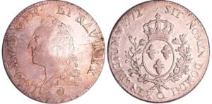 Louis XV (1715-1774) - Ecu à la vieille tête - 1772 Q (Perpignan)
