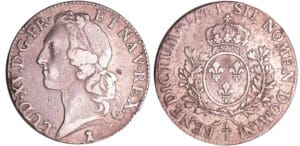 Louis XV (1715-1774) - Ecu au bandeau - 1741 T (Nantes)