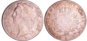 Louis XV (1715-1774) - Ecu au bandeau - 1745 / 44 A (Paris)