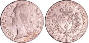 Louis XV (1715-1774) - Ecu au bandeau - 1745 E (Tours)