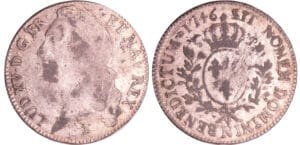 Louis XV (1715-1774) - Ecu au bandeau - 1746 N (Montpellier)