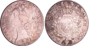 Louis XV (1715-1774) - Ecu au bandeau - 1746 T (Nantes)