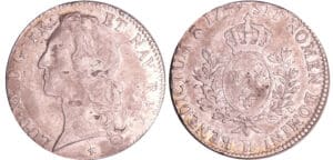 Louis XV (1715-1774) - Ecu au bandeau - 1749 H (La Rochelle)