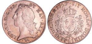 Louis XV (1715-1774) - Ecu au bandeau - 1753 L (Bayonne)