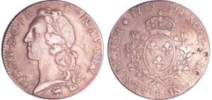 Louis XV (1715-1774) - Ecu au bandeau - 1759 B (Rouen)