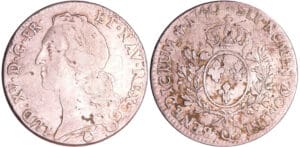 Louis XV (1715-1774) - Ecu au bandeau - 1760 Q (Perpignan)