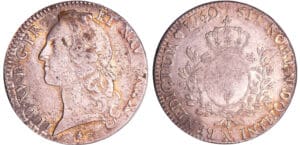 Louis XV (1715-1774) - Ecu au bandeau - 1760 X (Amiens)