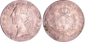 Louis XV (1715-1774) - Ecu au bandeau - 1762 R (Orléans)