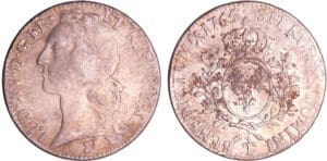 Louis XV (1715-1774) - Ecu au bandeau - 1765 T (Nantes)