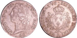 Louis XV (1715-1774) - Ecu au bandeau - 1765 R (Orléans)