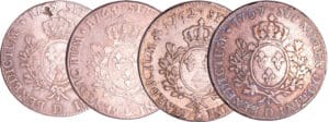 Louis XV (1715-1774) - lot de 4 Ecu au bandeau