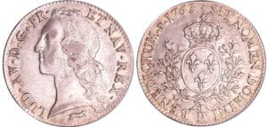 Louis XV (1715-1774) - Ecu au bandeau - 1763 R (Orléans)