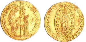 Italie - Venise - Silvestro Valier CIX doge (1694-1700) - Zecchino