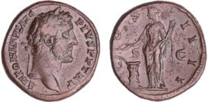 Antonin le Pieux - Sesterce (148-149, Rome) - La Santé