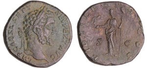 Septime Sévère - Sesterce (195-196, Rome) - La Foi