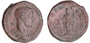 Alexandre Sévère - Sesterce (227, Rome) - L'Equité