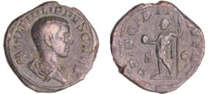 Philippe II - Sesterce (245-246, Rome)