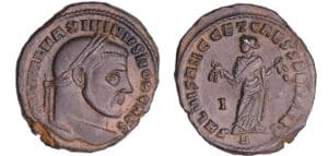 Maximin II Daia - Follis (Lyon)