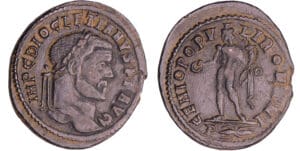 Dioclétien - Follis (Rome)