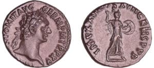 Domitien - Denier (92-93, Rome) - Pallas