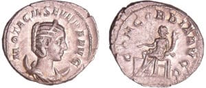 Otacilie - Antoninien (247, Rome) - La Concorde