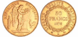 Troisième république (1871-1940) - 50 francs Génie 1878 A (Paris)